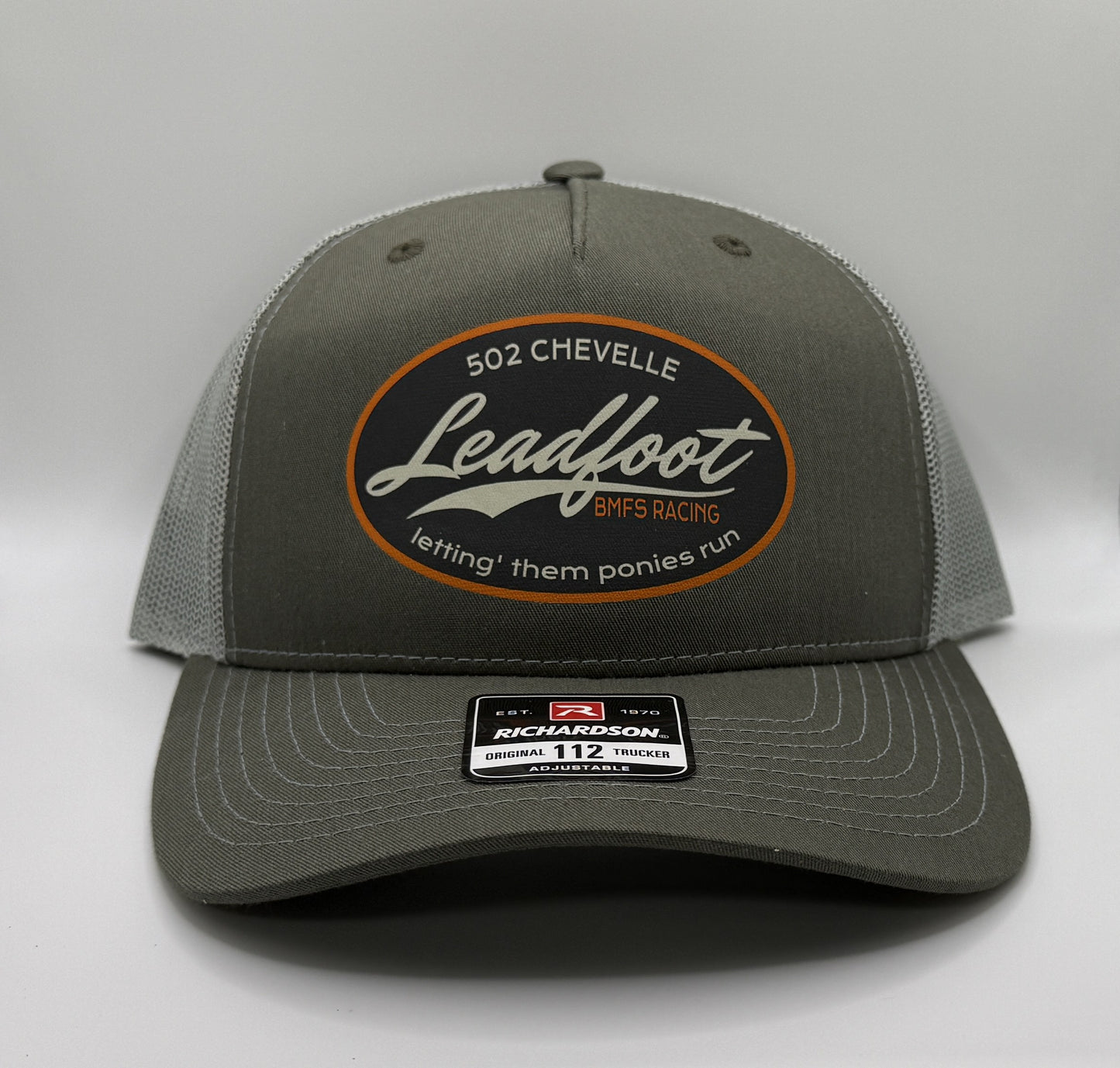 Leadfoot Trucker Cap R112 | Two-Tone | Printed Graphics | Snapback Cap | BMFS