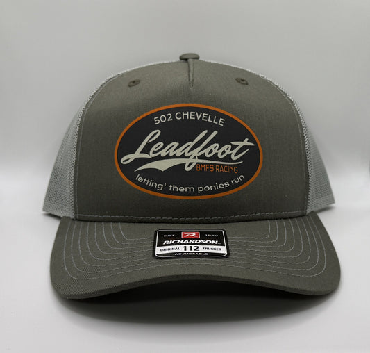 Leadfoot Trucker Cap R112 | Two-Tone | Printed Graphics | Snapback Cap | BMFS