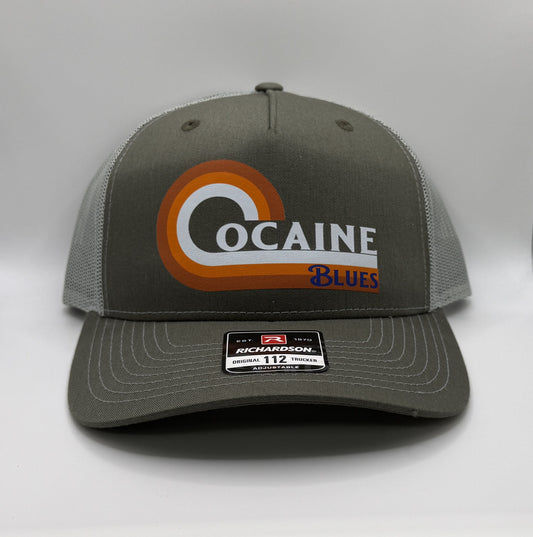 Cocaine Blues Trucker Cap R112 | Two-Tone | Printed Graphics | Snapback Cap | BMFS