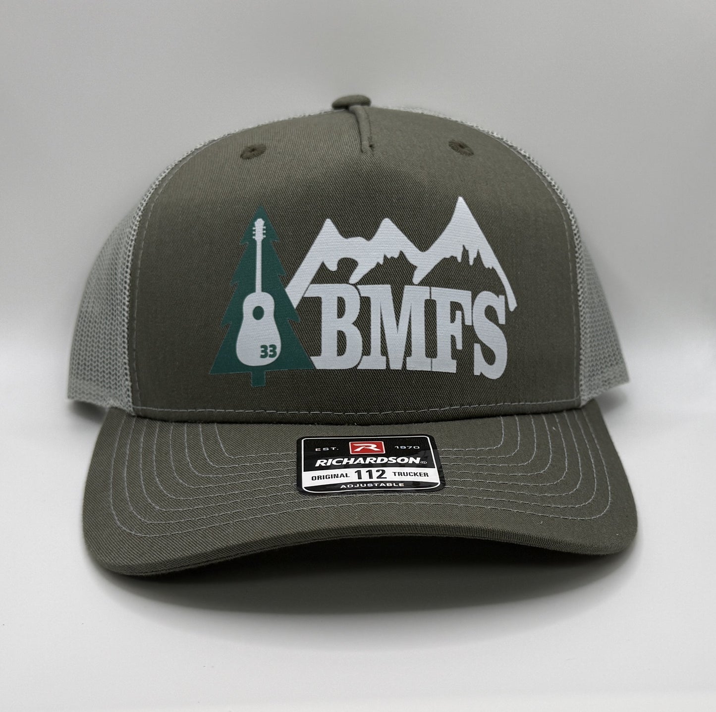 BMFS Tree Trucker Cap R112 | Two-Tone | Printed Graphics | Snapback Cap | BMFS