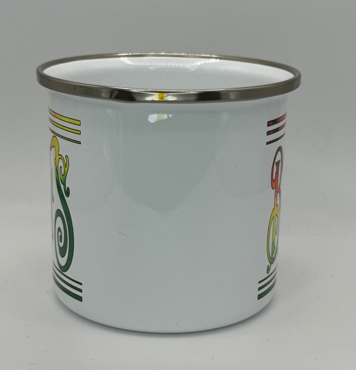 BMFS 12oz Enamel Camping Mug | Billy Daisy | Drinkware | BMFS 33