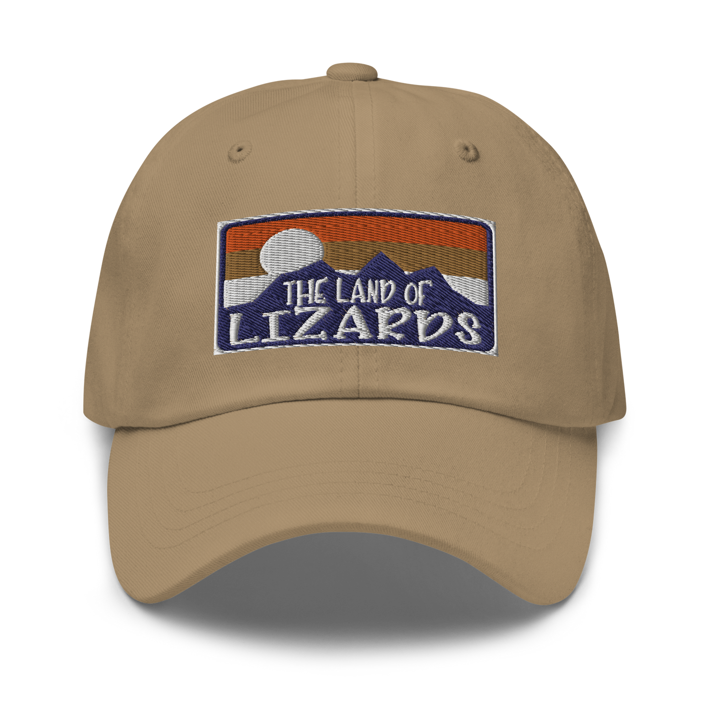 The Land Of Lizards Embroidery Baseball Cap