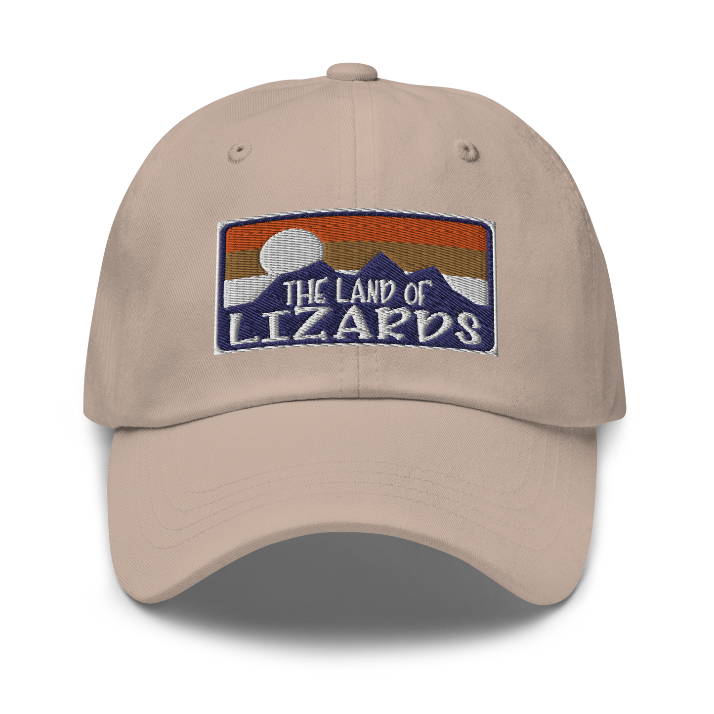 The Land Of Lizards Embroidery Baseball Cap