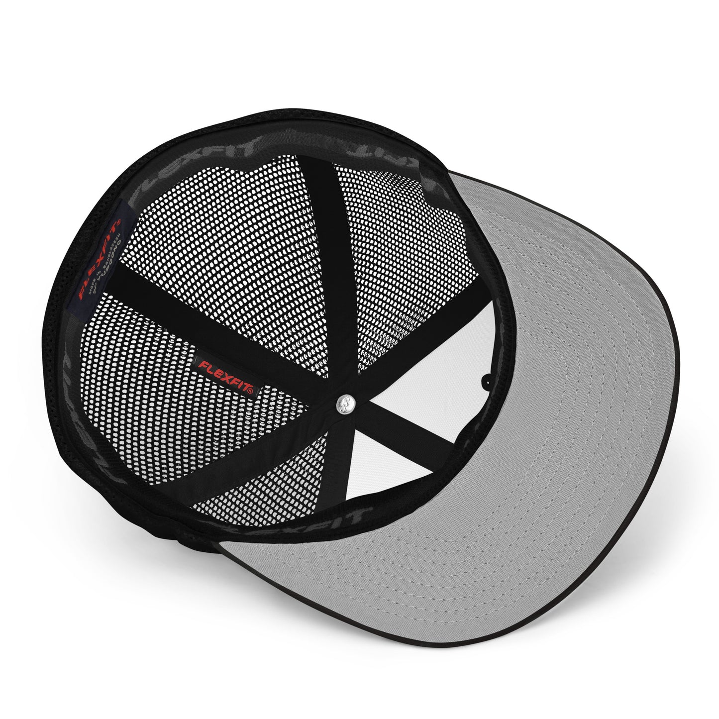 Yem Tree Closed-back trucker cap | Flexfit 6511 | Flat Embroidery
