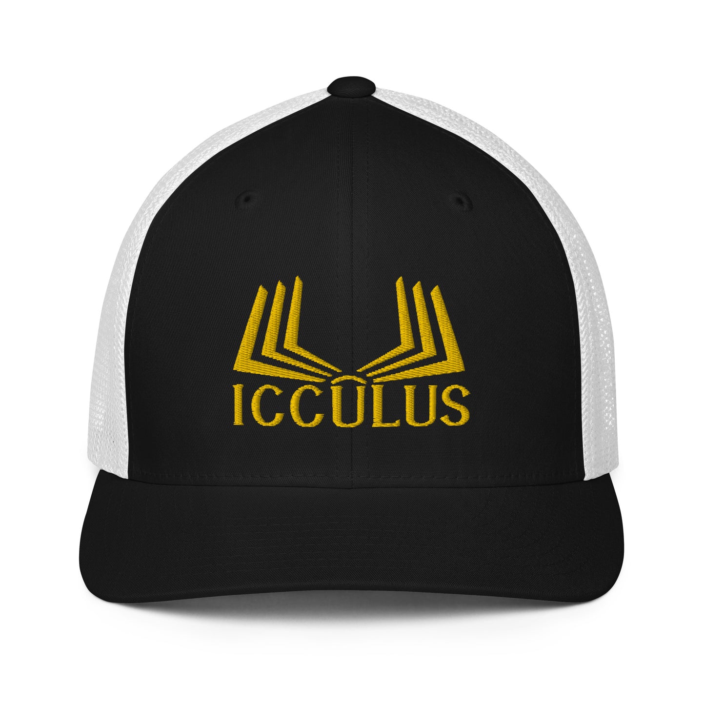 Icculus Book Closed-back trucker cap | Flexfit 6511 | Flat Embroidery