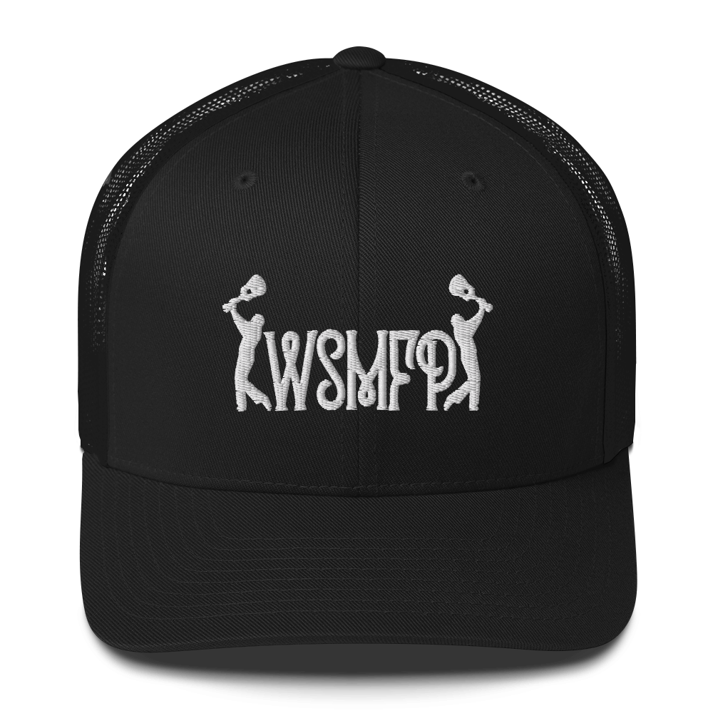 WSMFP Golf Trucker Cap | Flat Embroidery | WSP Inspired Art
