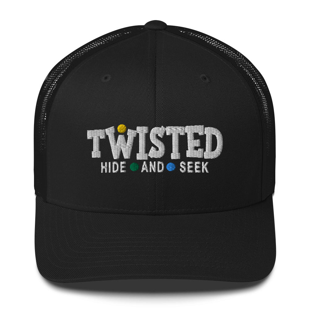 Twisted Hide and Seek | Flat Embroidery | Inspired Billy Art