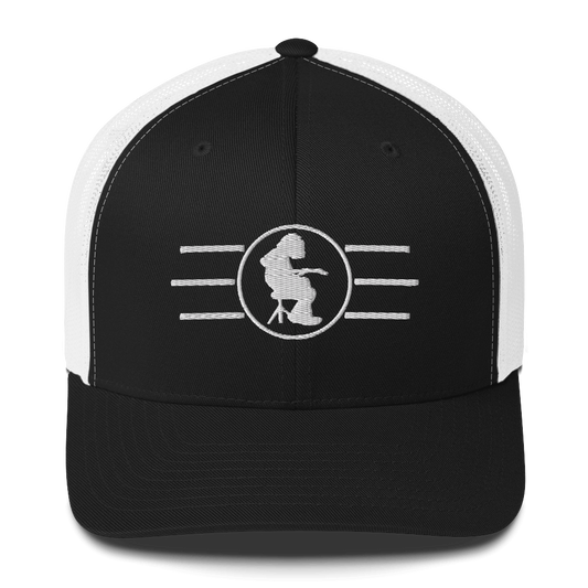 Houser Trucker Cap | Flat Embroidery | WSP Inspired Art