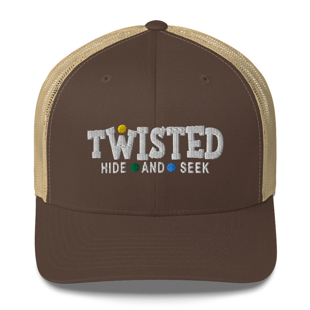 Twisted Hide and Seek | Flat Embroidery | Inspired Billy Art