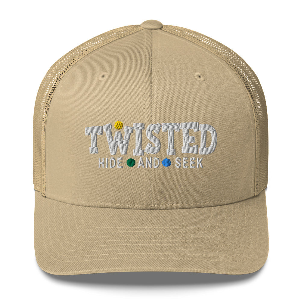 Twisted Hide and Seek | Flat Embroidery | Inspired Billy Art