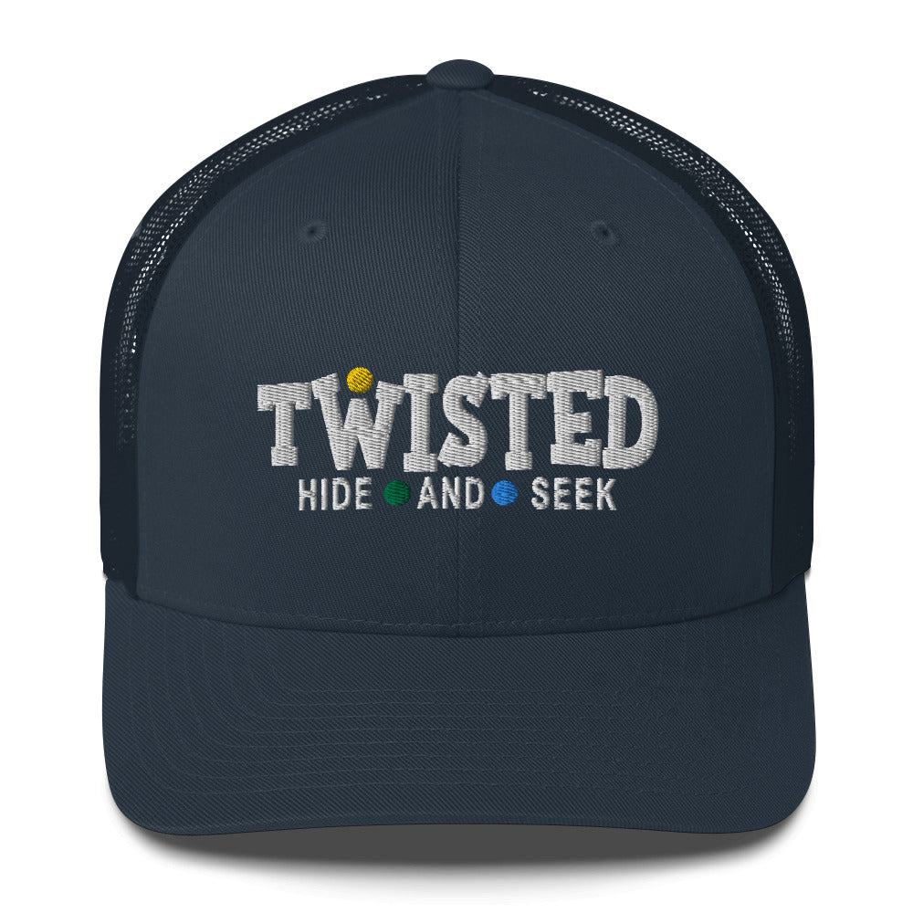 Twisted Hide and Seek | Flat Embroidery | Inspired Billy Art