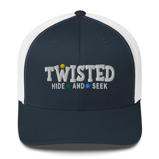 Twisted Hide and Seek | Flat Embroidery | Inspired Billy Art