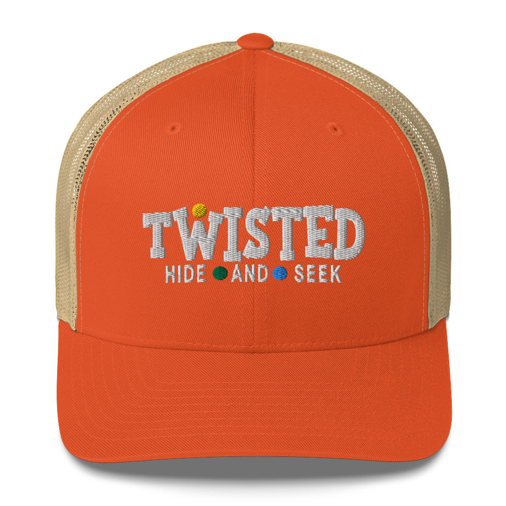 Twisted Hide and Seek | Flat Embroidery | Inspired Billy Art
