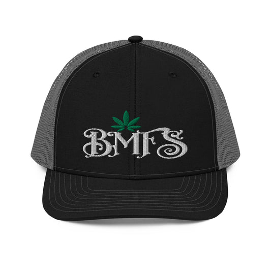 BMFS Pot Leaf | Snapback Trucker Cap | Richardson 112