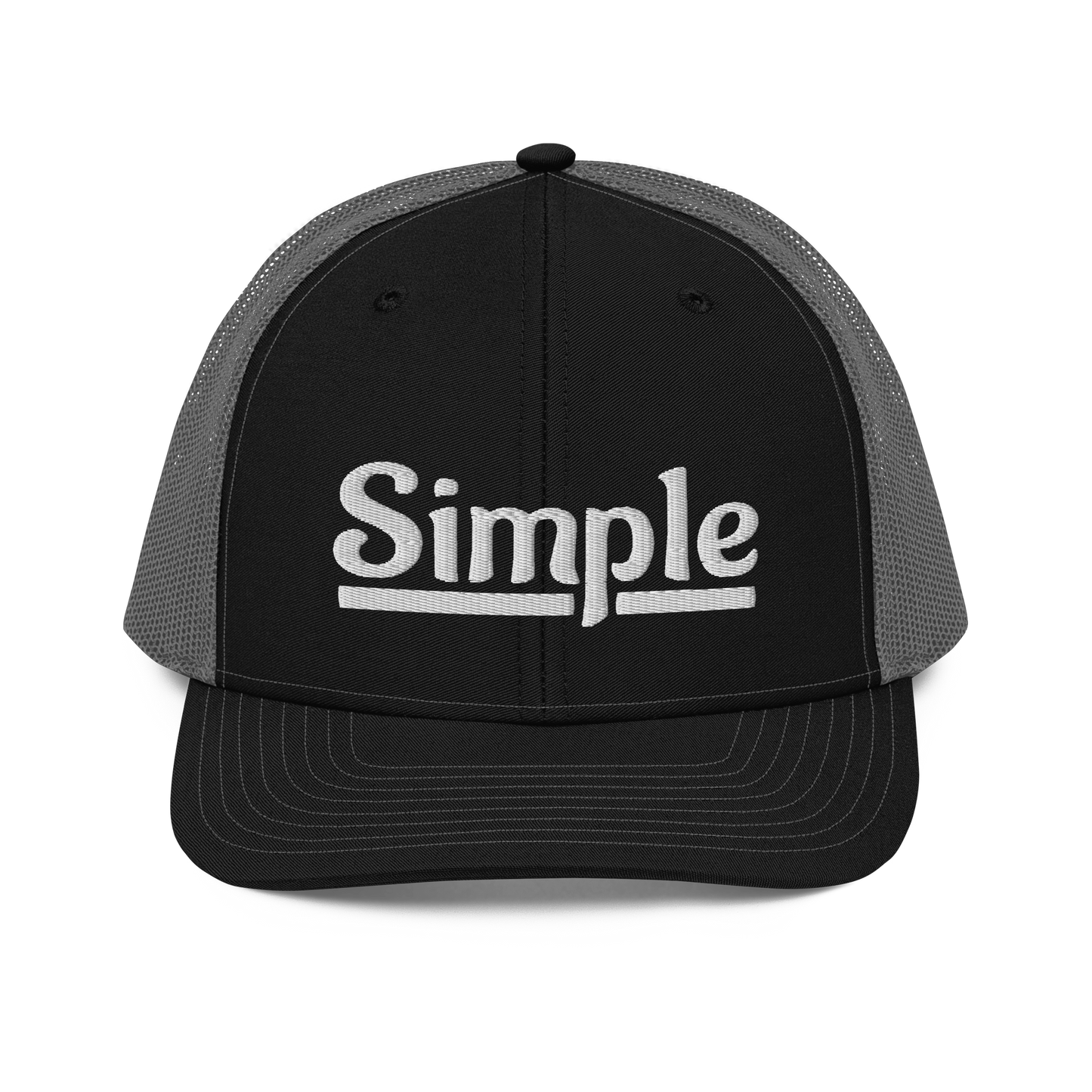 Simple Embroidery 112 Snapback Cap