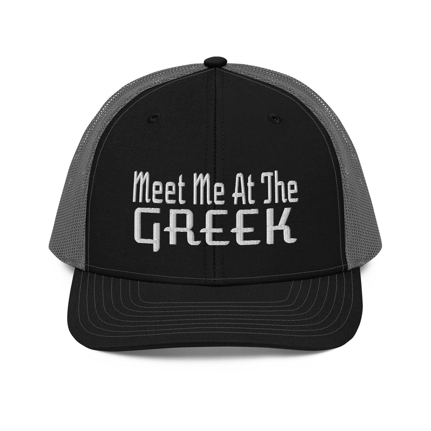Meet Me At The Greek | Snapback Trucker Cap | Richardson 112