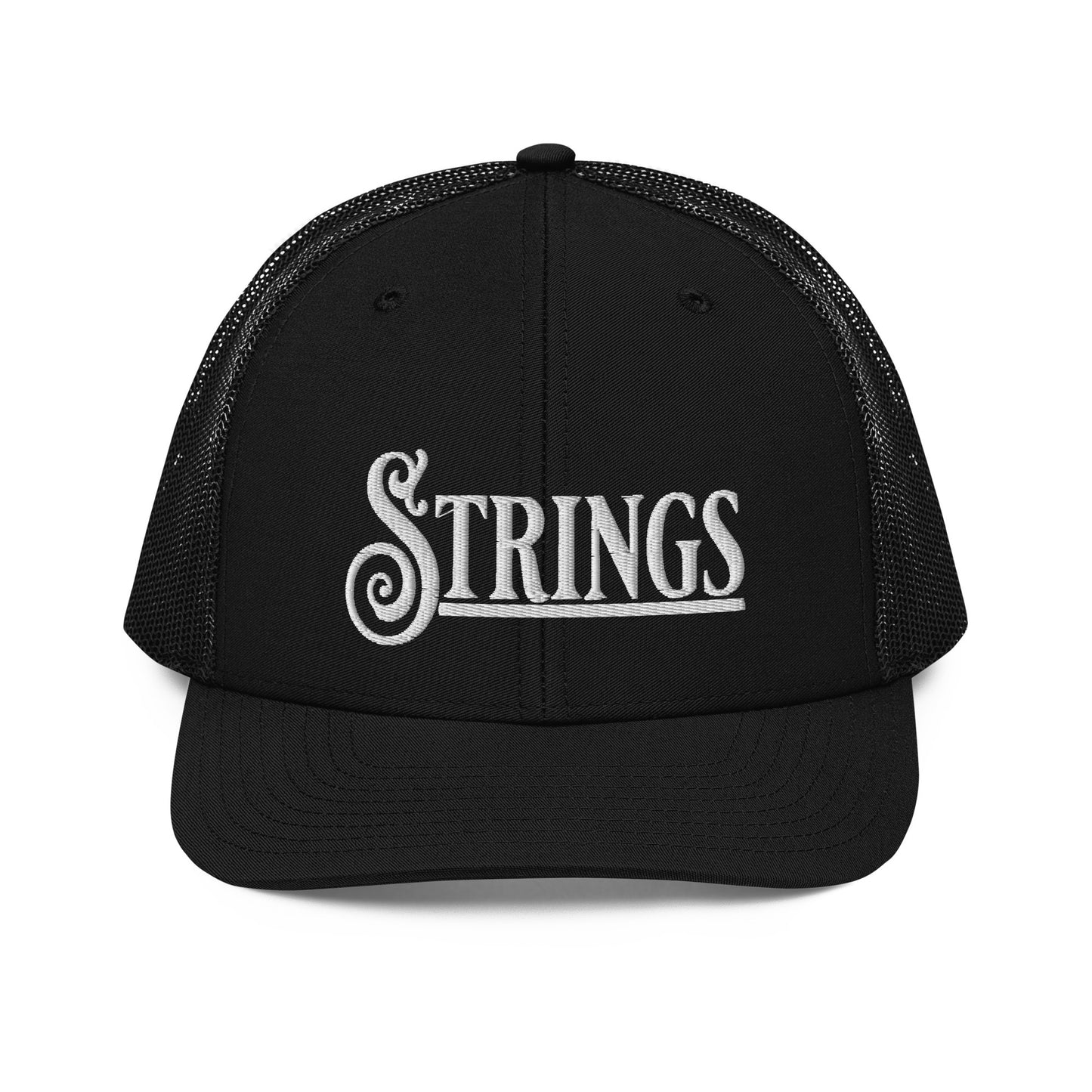 Strings Flat Embroidery | Snapback Trucker Cap | Richardson 112