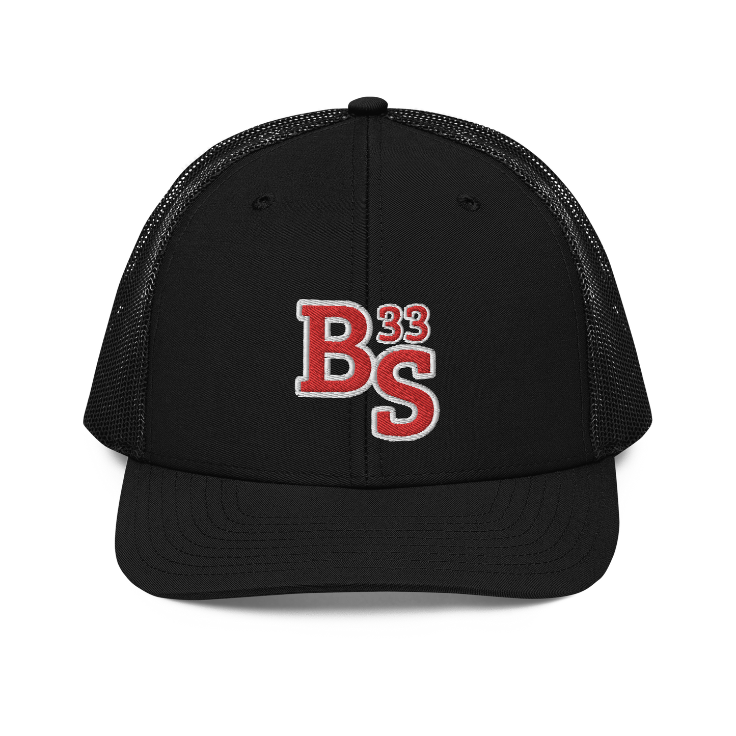 BS 33 Flat Embroidery | Snapback Trucker Cap | Richardson 112