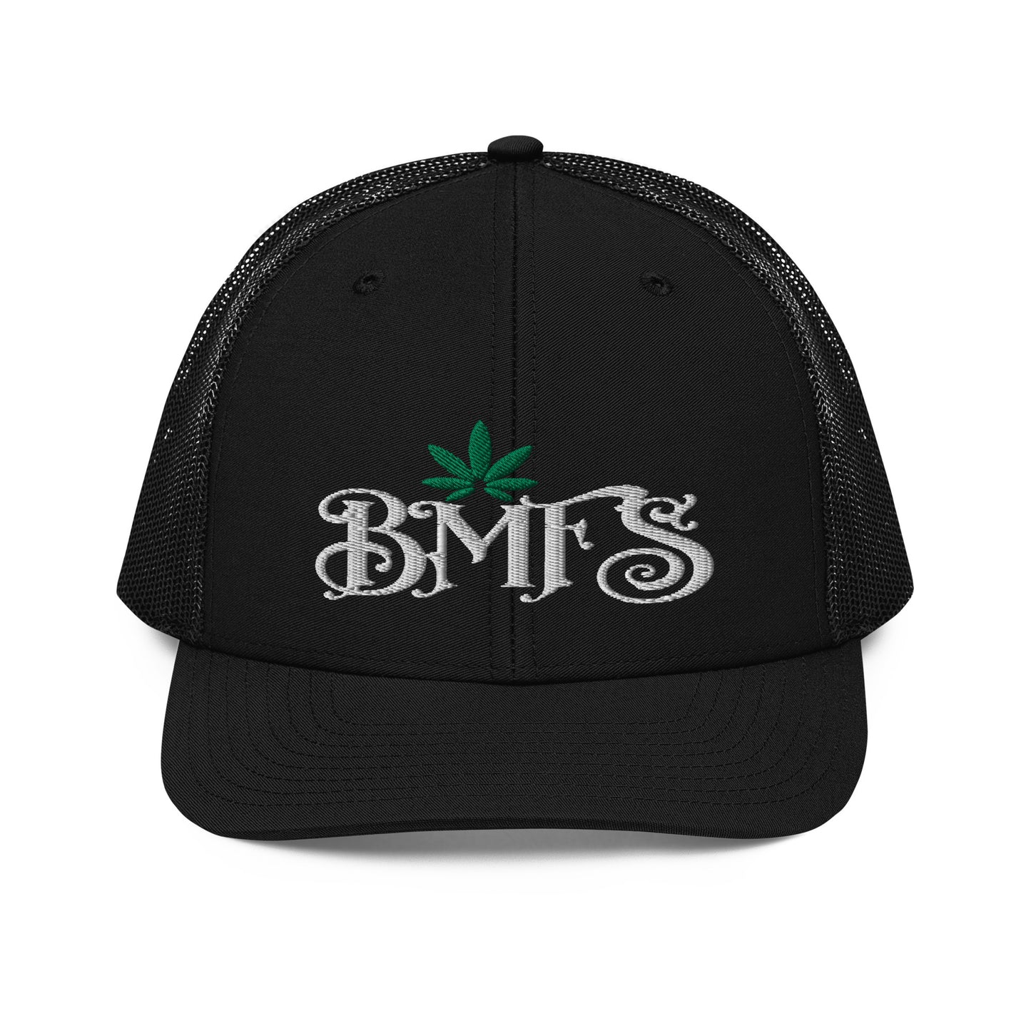 BMFS Pot Leaf | Snapback Trucker Cap | Richardson 112