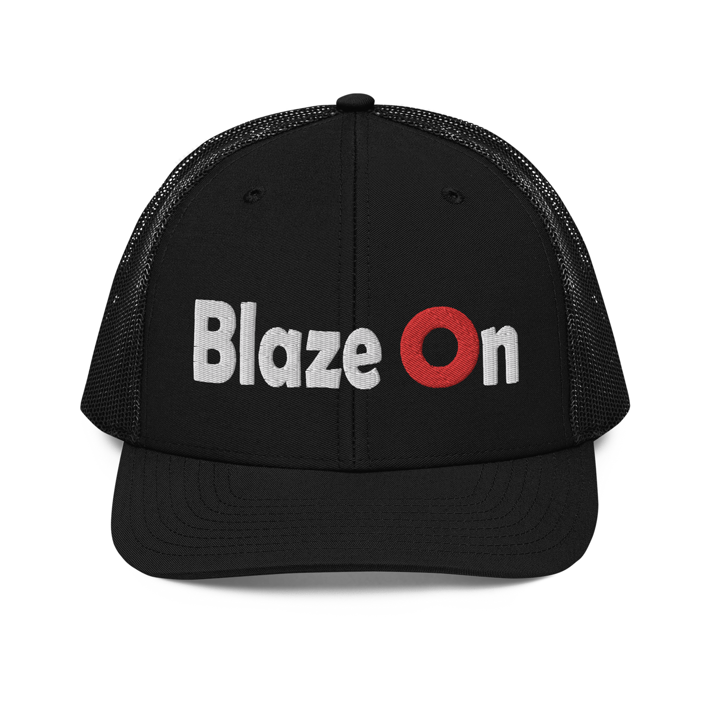 Blaze On Donut Embroidery 112 Snapback Cap
