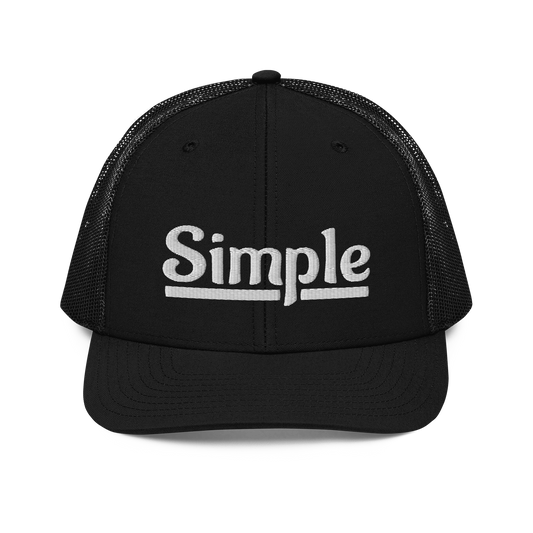 Simple Embroidery 112 Snapback Cap