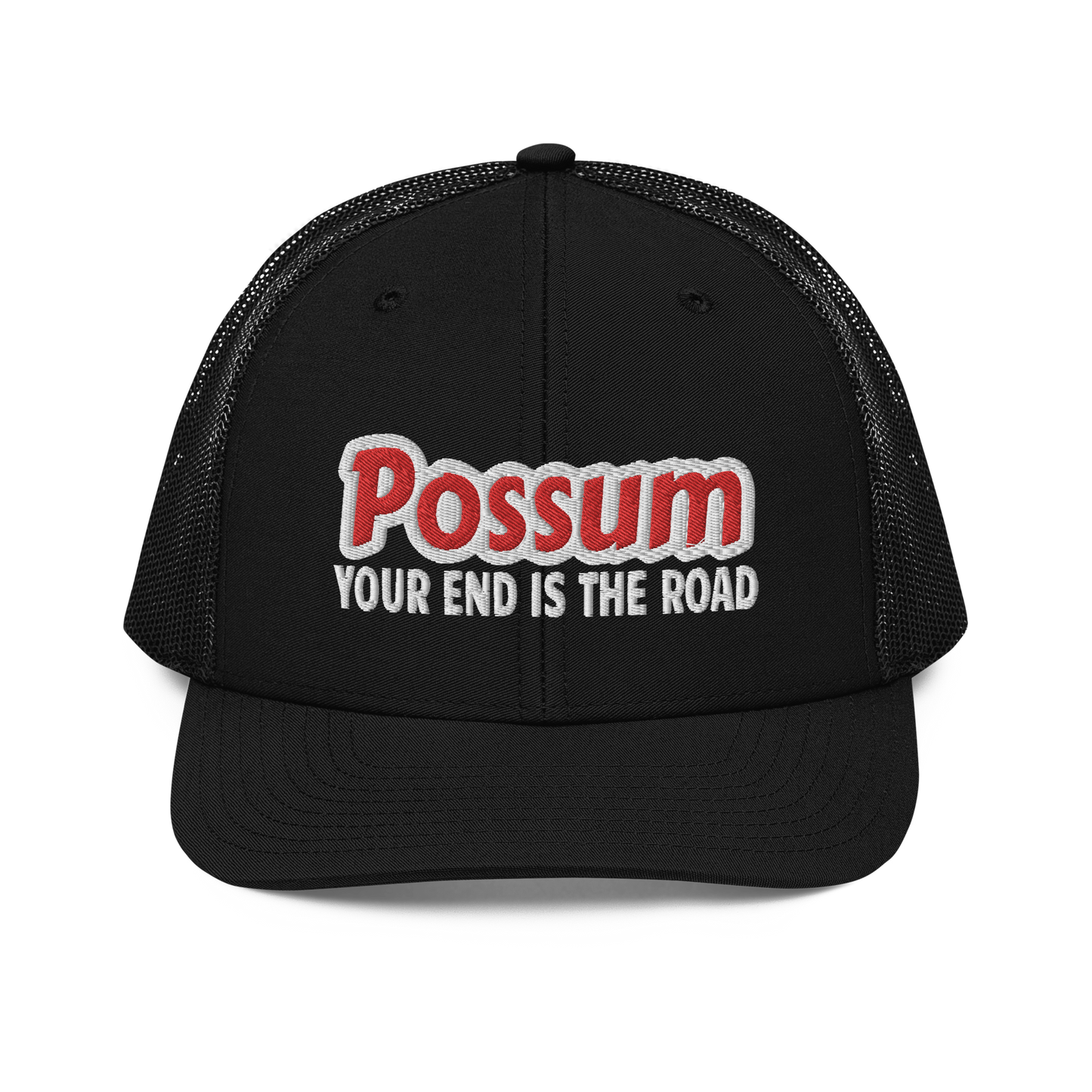 Possum Road Embroidery 112 Snapback Cap