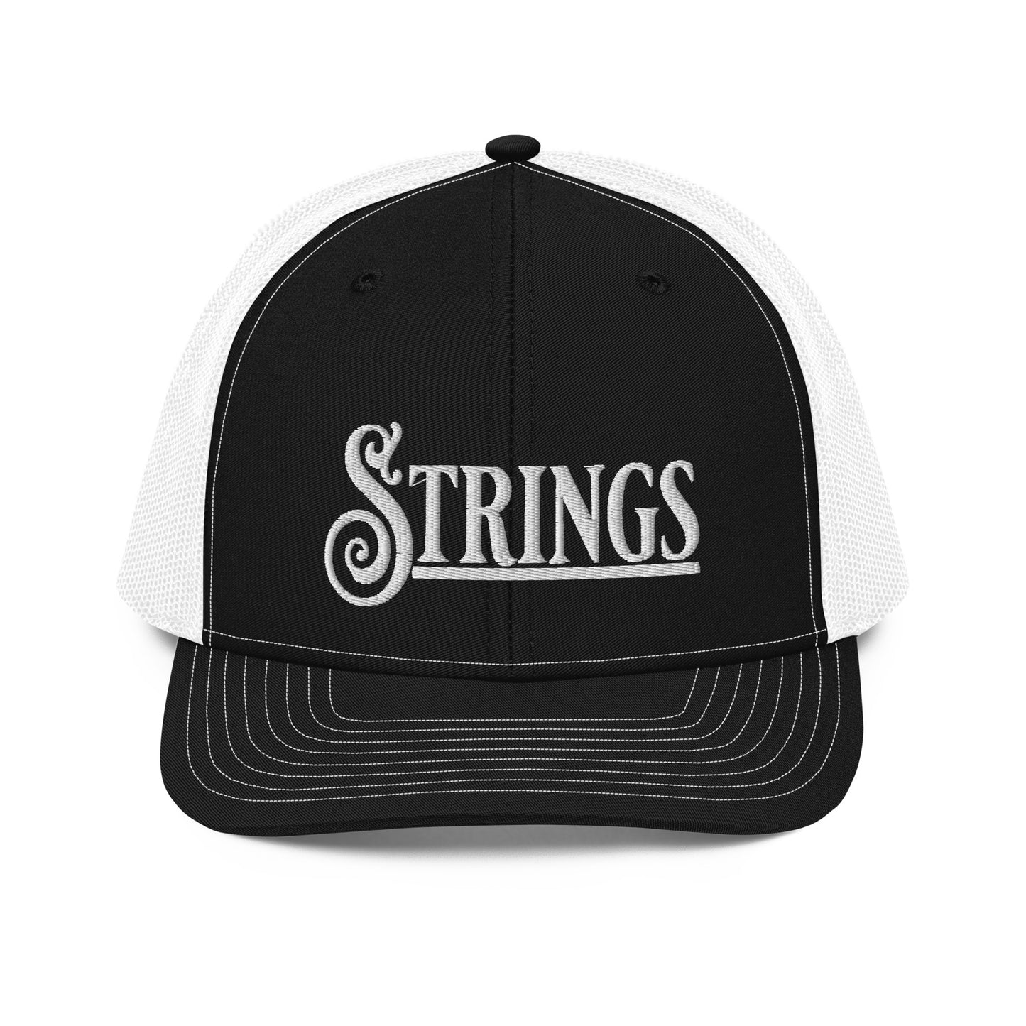 Strings Flat Embroidery | Snapback Trucker Cap | Richardson 112