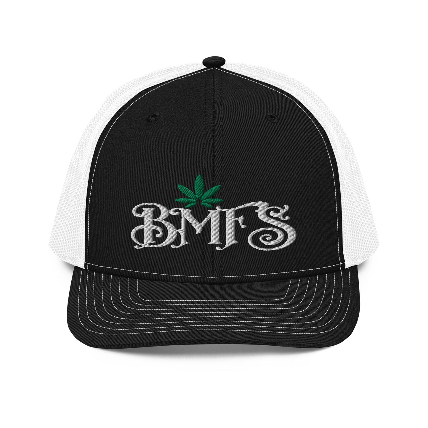 BMFS Pot Leaf | Snapback Trucker Cap | Richardson 112