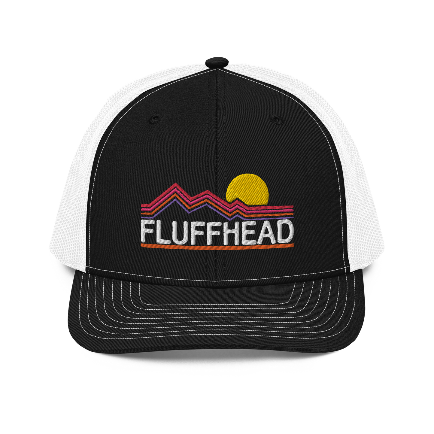 Fluffhead Mountains Embroidery 112 Snapback Cap