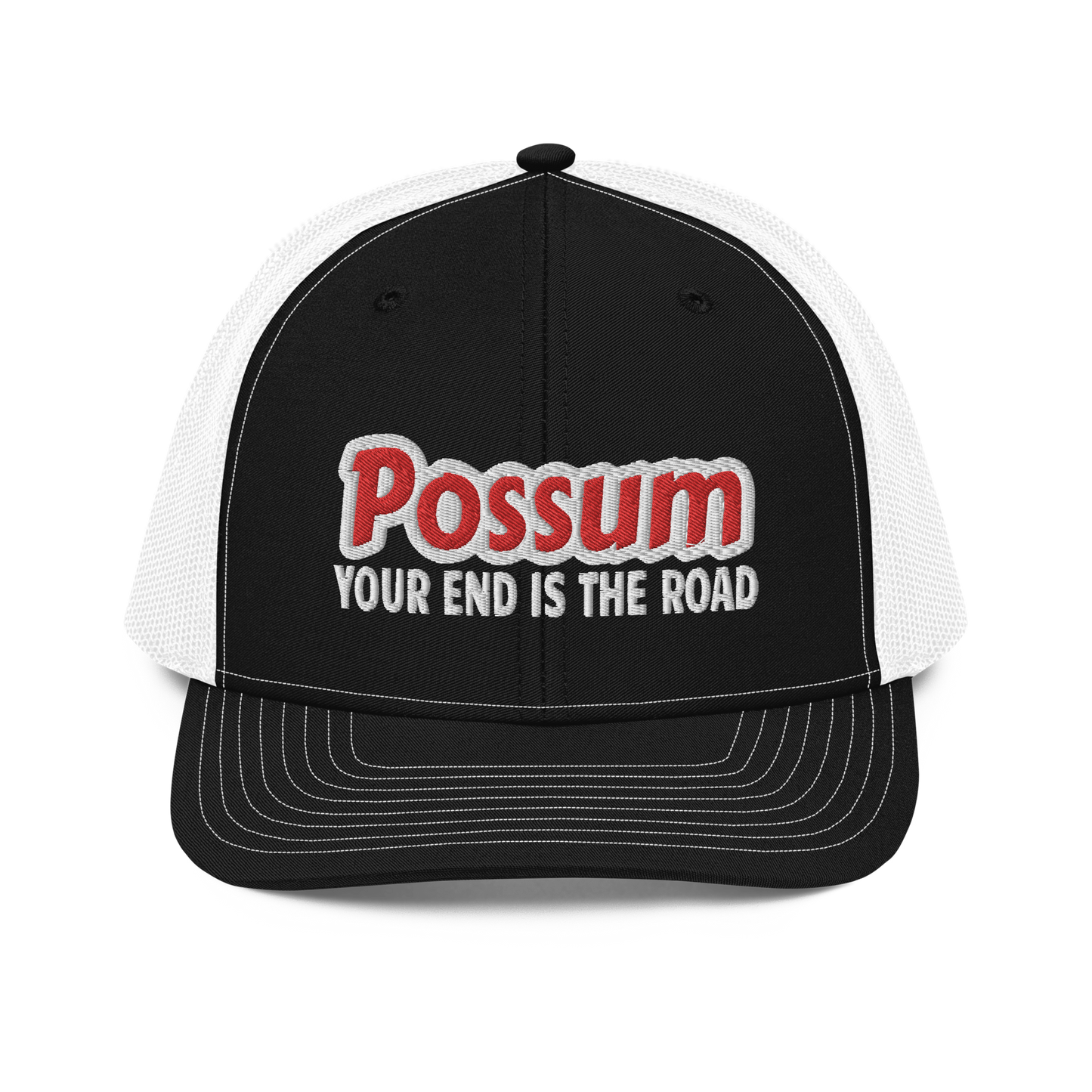 Possum Road Embroidery 112 Snapback Cap