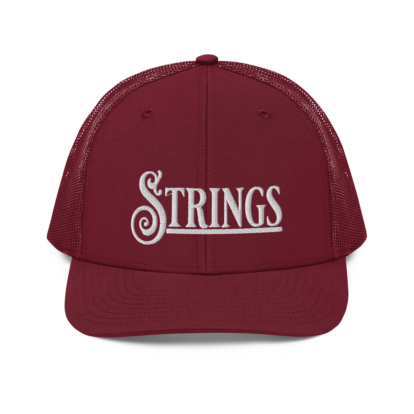 Strings Flat Embroidery | Snapback Trucker Cap | Richardson 112