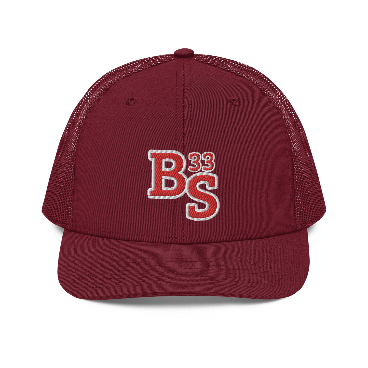 BS 33 Flat Embroidery | Snapback Trucker Cap | Richardson 112