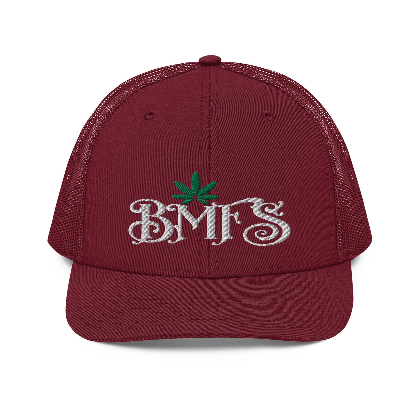 BMFS Pot Leaf | Snapback Trucker Cap | Richardson 112