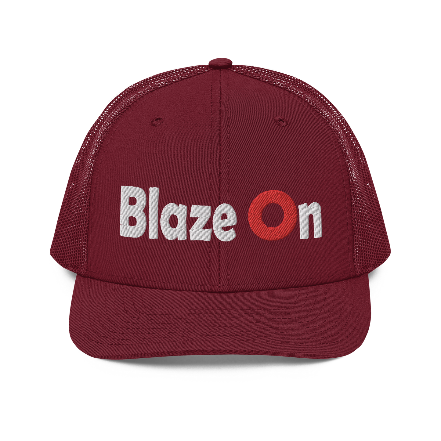 Blaze On Donut Embroidery 112 Snapback Cap
