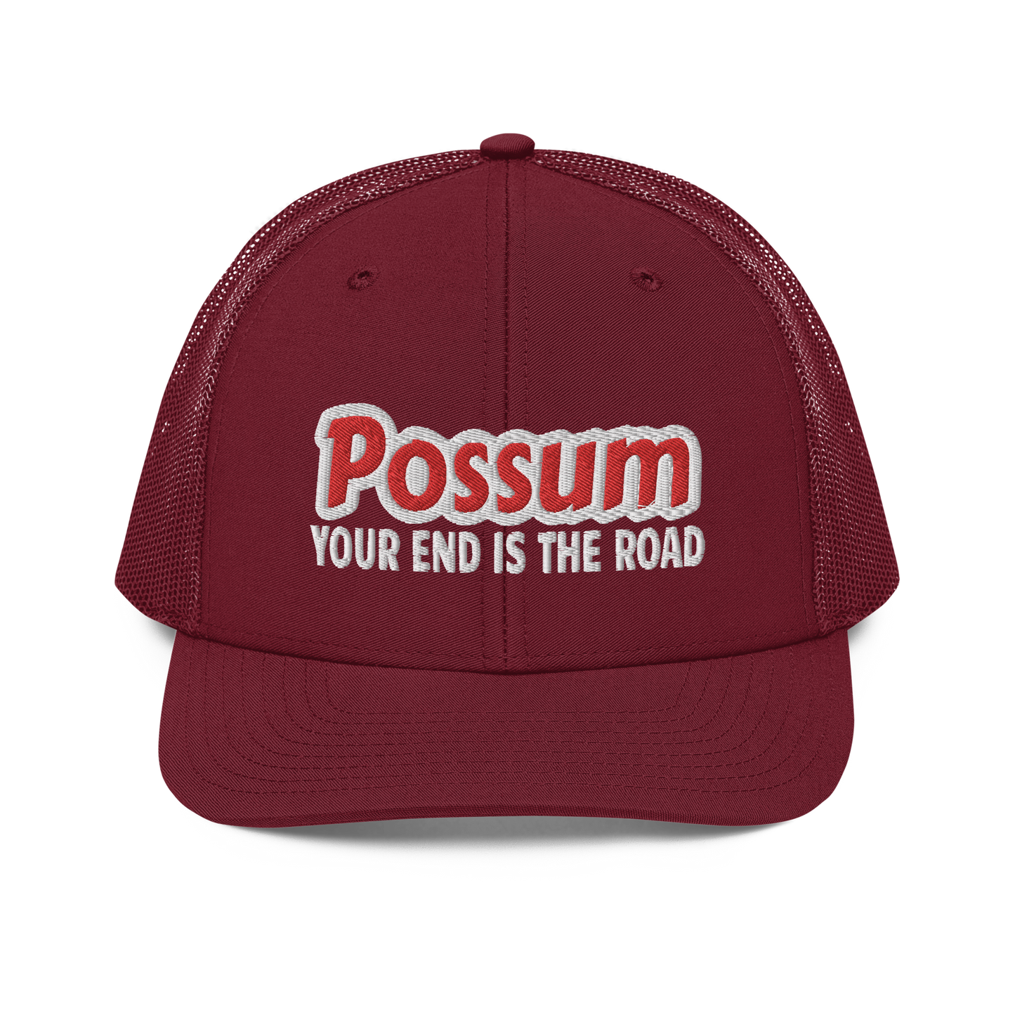 Possum Road Embroidery 112 Snapback Cap
