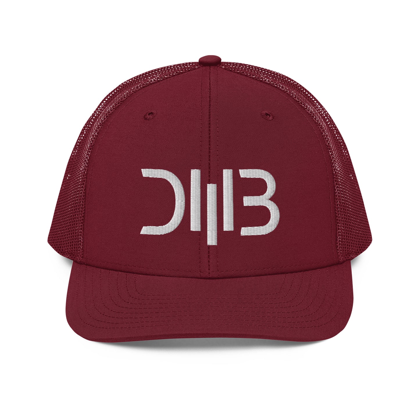 Cryptic Symbols Embroidery Trucker Cap | R112 | Dave Lot Art