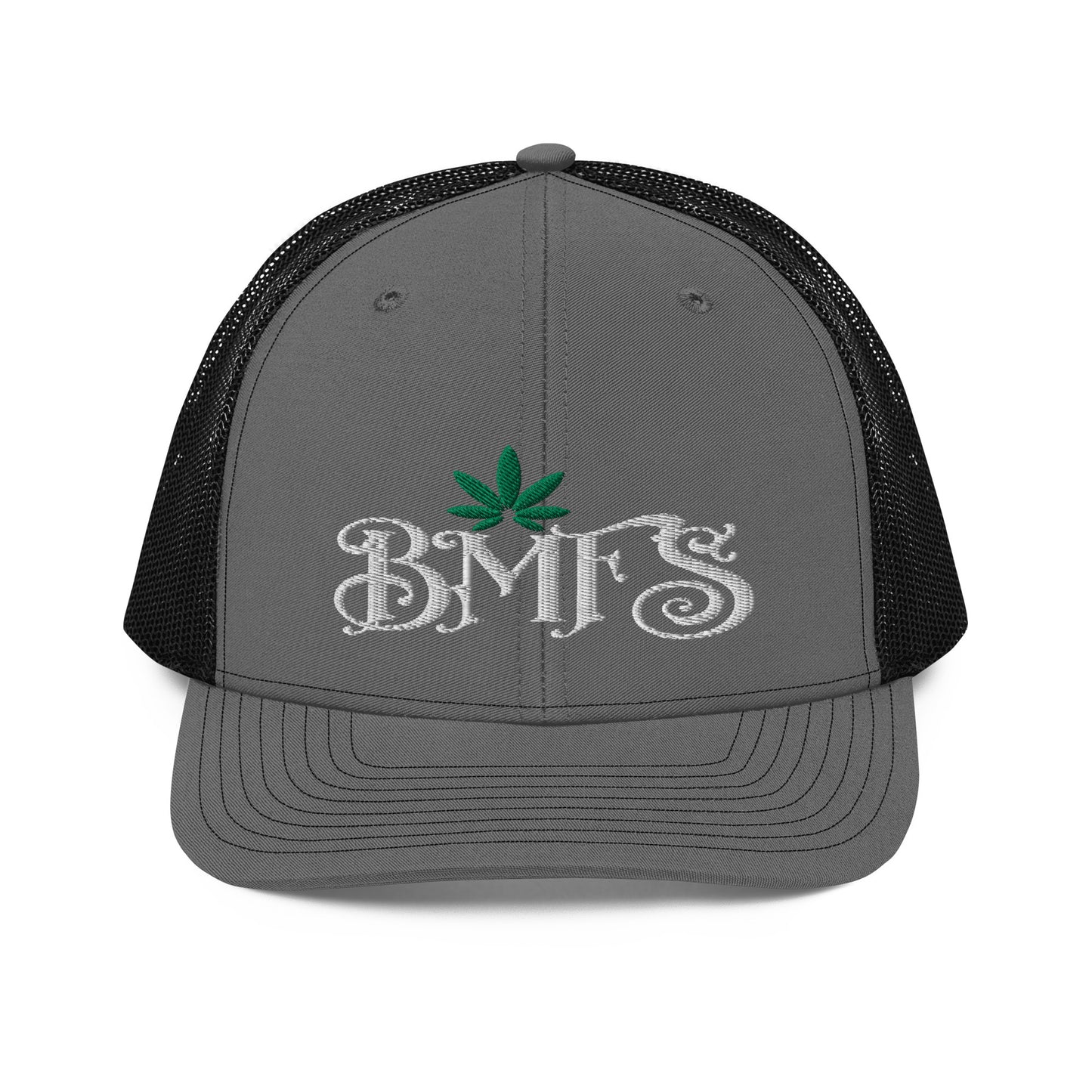 BMFS Pot Leaf | Snapback Trucker Cap | Richardson 112