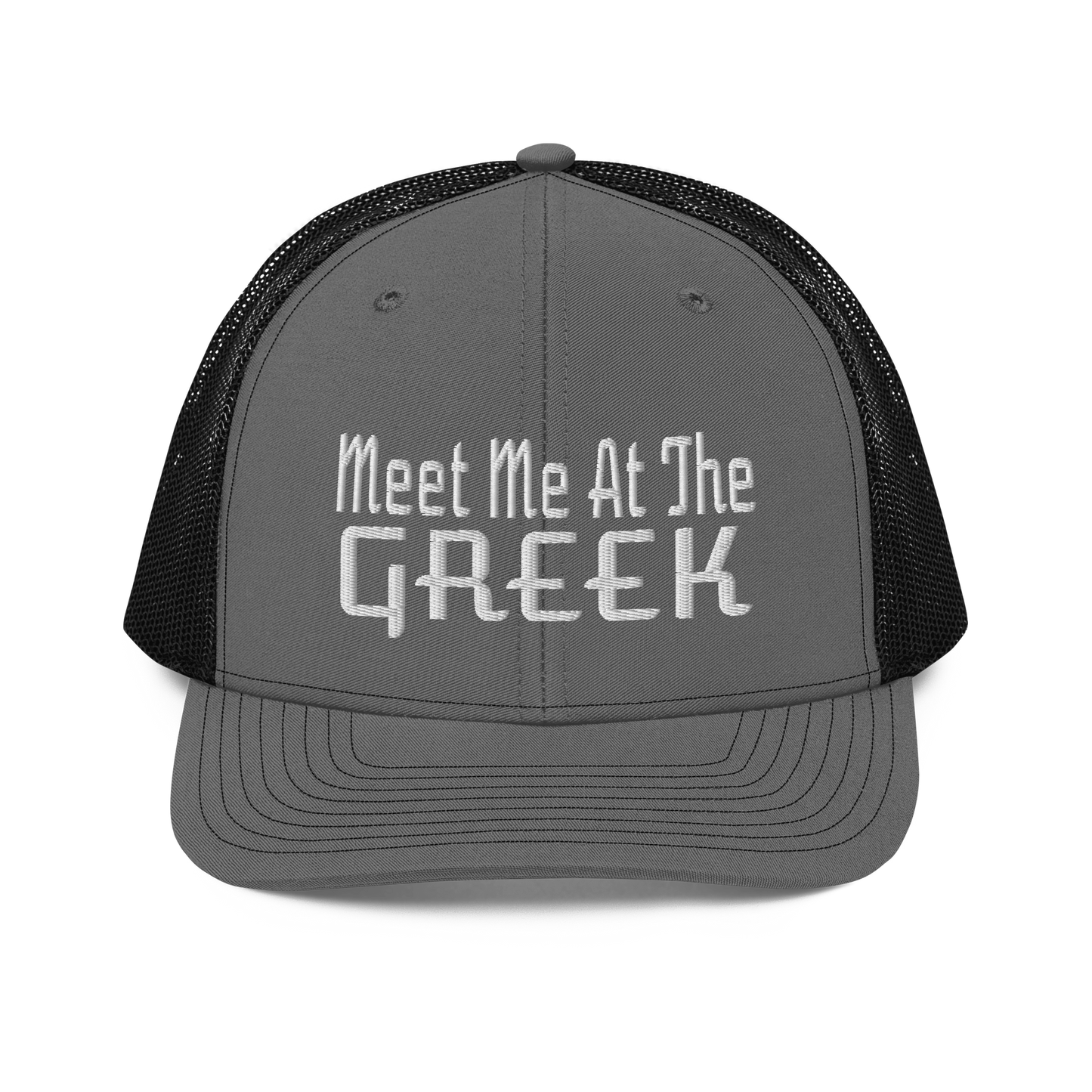 Meet Me At The Greek | Snapback Trucker Cap | Richardson 112