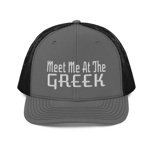 Meet Me At The Greek | Snapback Trucker Cap | Richardson 112