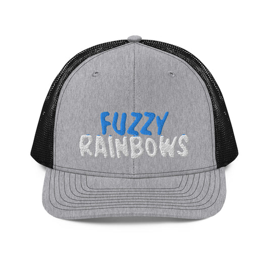 Fuzzy Rainbows Flat Embroidery | Snapback Trucker Cap | Richardson 112