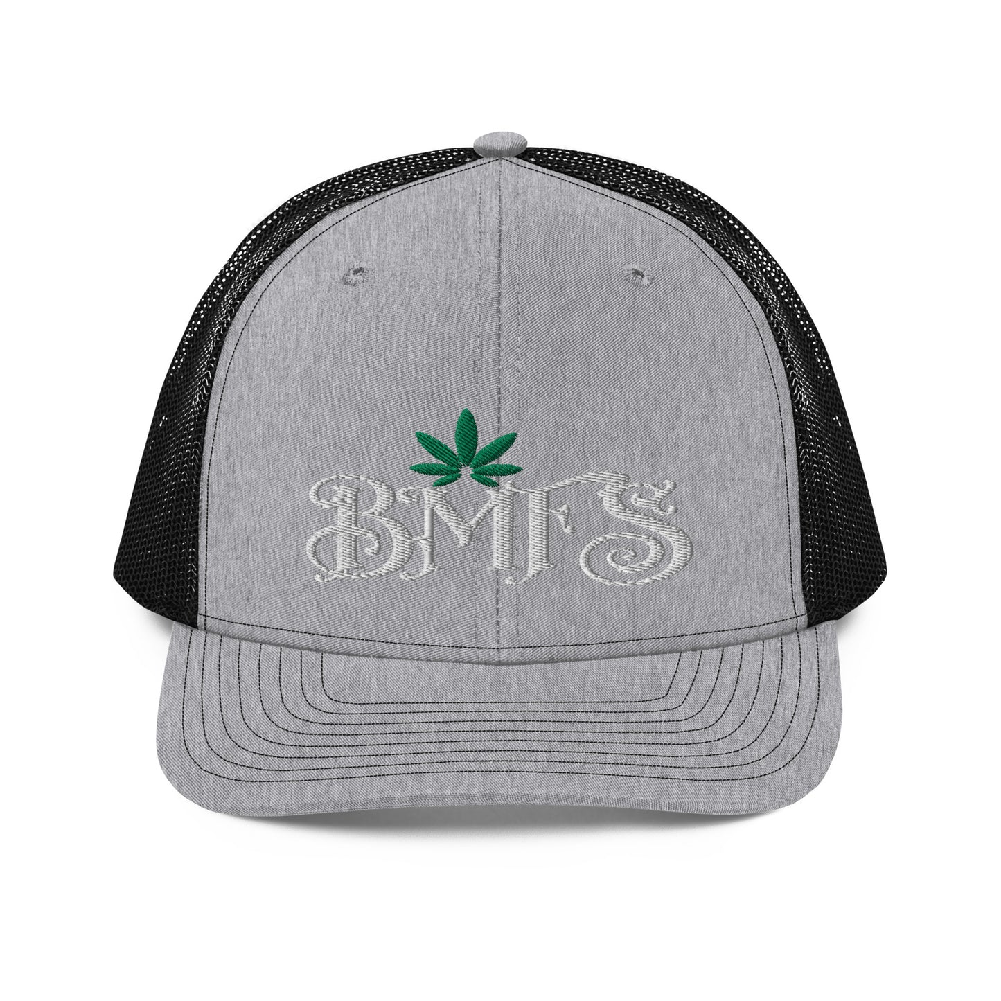 BMFS Pot Leaf | Snapback Trucker Cap | Richardson 112