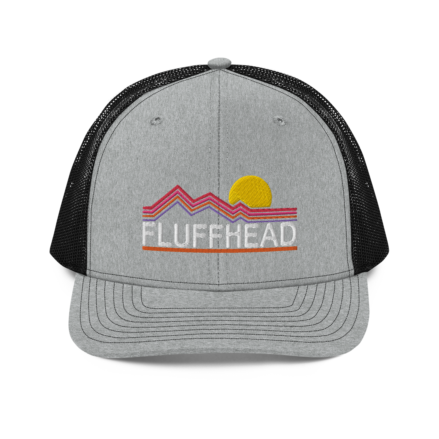 Fluffhead Mountains Embroidery 112 Snapback Cap