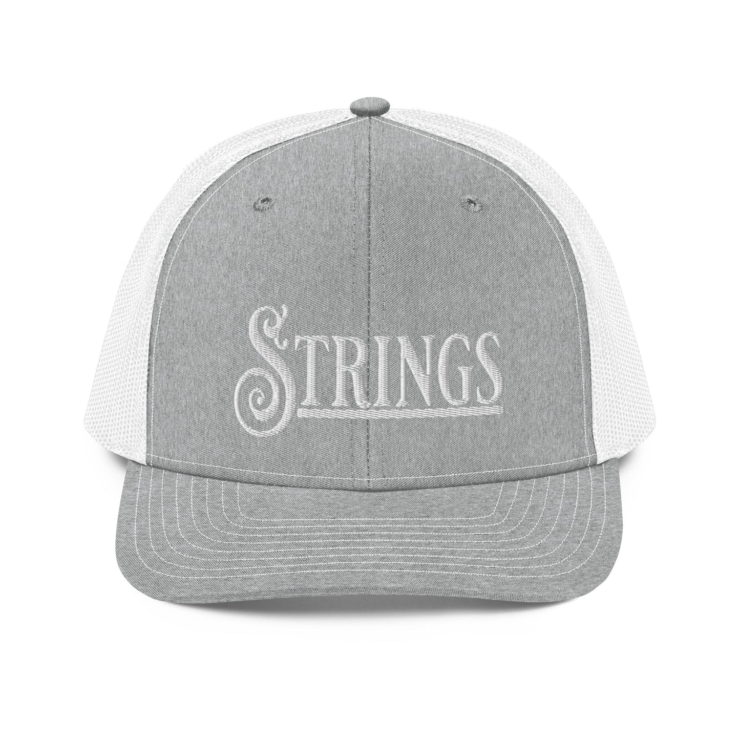 Strings Flat Embroidery | Snapback Trucker Cap | Richardson 112