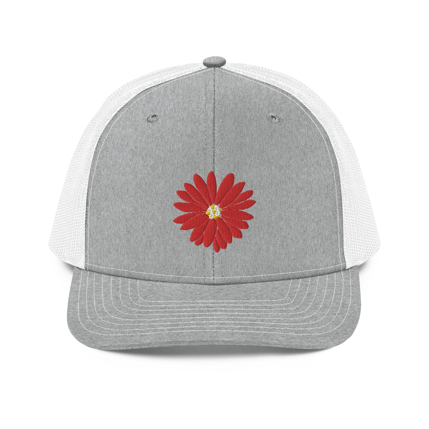 Red Daisy | Snapback Trucker Cap | Richardson 112
