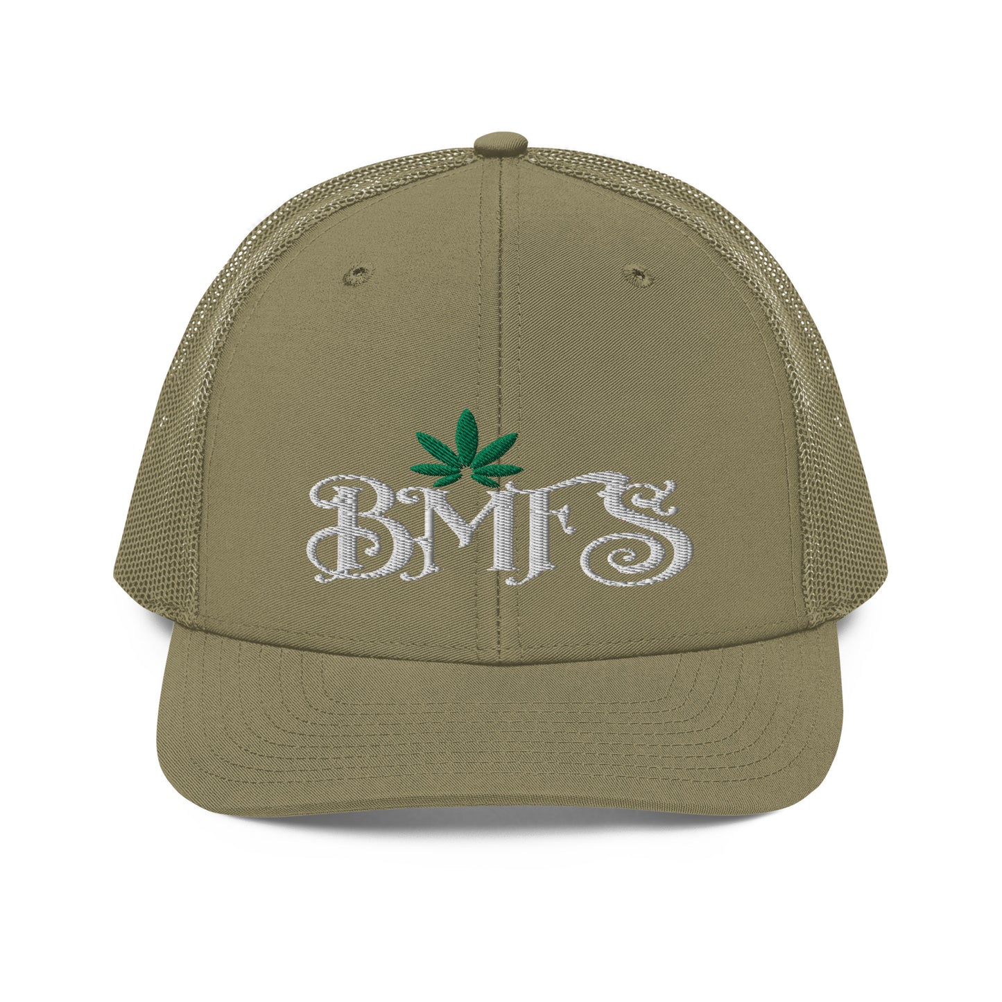 BMFS Pot Leaf | Snapback Trucker Cap | Richardson 112