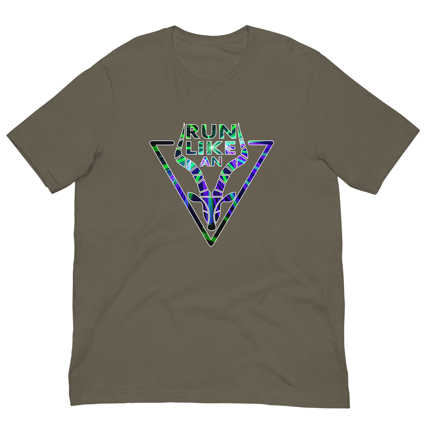 Run Like An Antelope Lights | Bella + Canvas Premium cotton | Short Sleeve