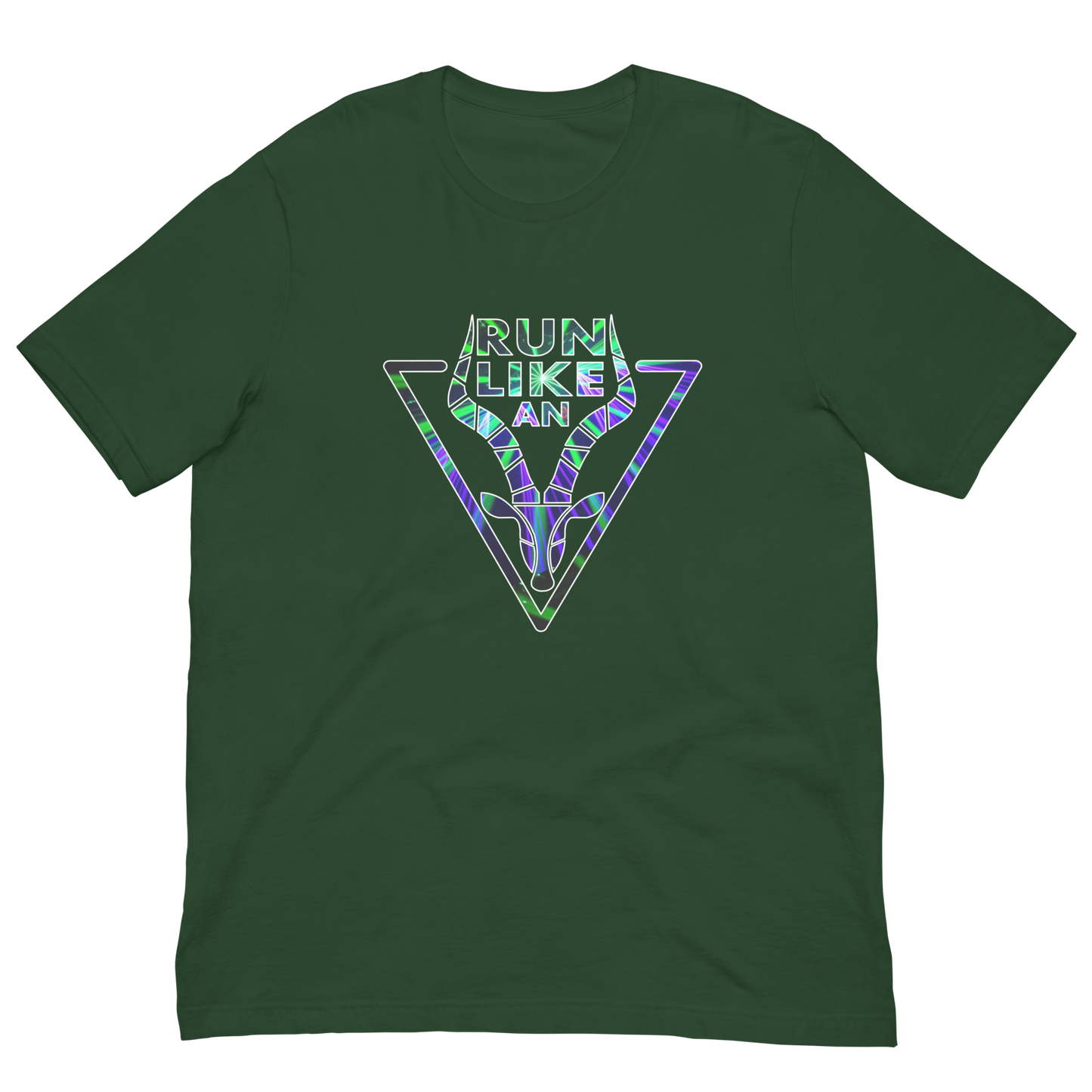 Run Like An Antelope Lights | Bella + Canvas Premium cotton | Short Sleeve