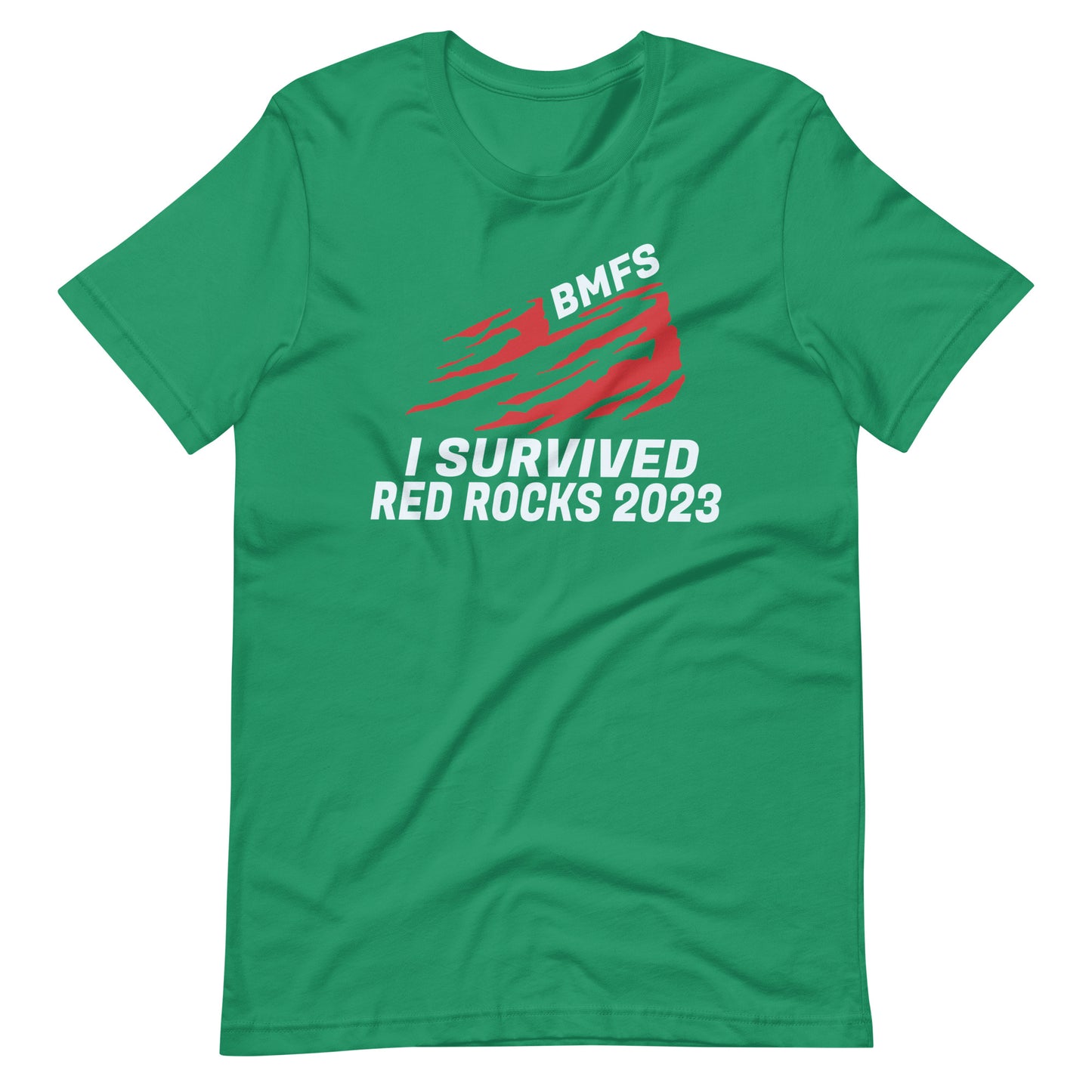 BMFS I Survived Red Rocks 2023 Bella + Canvas Premium Cotton | 33 BMFS THE GOAT