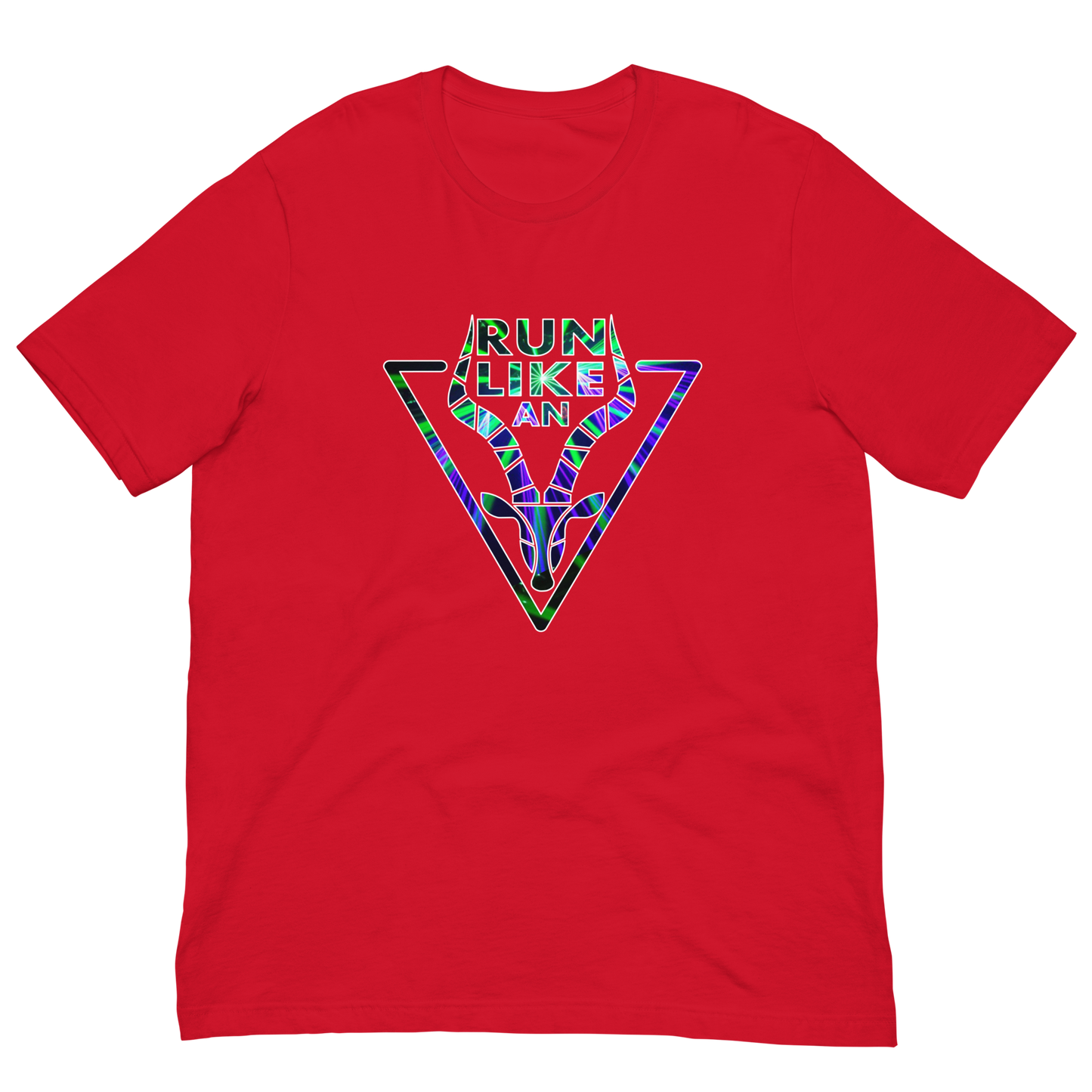 Run Like An Antelope Lights | Bella + Canvas Premium cotton | Short Sleeve