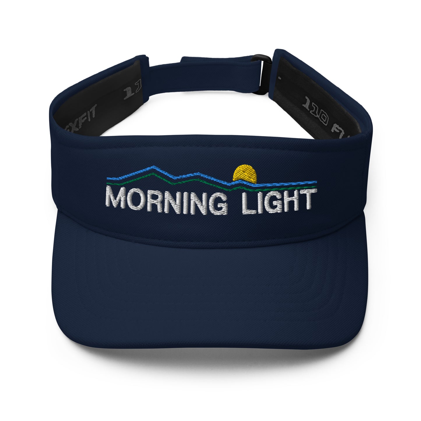 Morning Light | Flat Embroidery | Inspired Strings Art Cap | Lot Style Visor | Bluegrass Band Swag